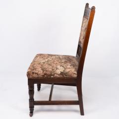 Edward William Godwin E W Godwin attributed A Set of Four Aesthetic Movement Oak Dining Chairs - 4193057