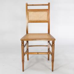 Edward William Godwin E W Godwin attributed A Set of Four Anglo Japanese Cane Seat Chairs - 4191690