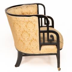 Edward William Godwin E W Godwin attributed An Anglo Japanese Ebonized Walnut Lounge Chair - 4191703