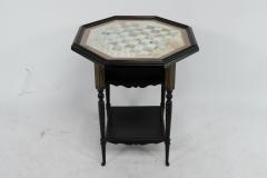 Edward William Godwin E W Godwin for Collinson Lock An ebonised parcel gilt side table chess table - 4182914