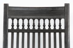 Edward William Godwin E W Godwin for William Watt An Aesthetic Movement tall back ebonized armchair  - 4182921