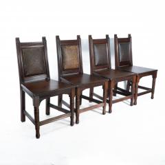 Edward William Godwin Set of Four Aesthetic Hall Chairs in the Manner of E W Godwin - 4193274