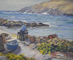 Edward Willis Redfield Fisherman Beach Monhegan - 247193