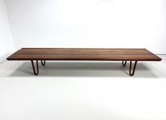 Edward Wormley 1960s Edward Wormley for Dunbar Long John Bench - 2224714