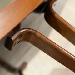 Edward Wormley 1960s Edward Wormley long bench walnut ashwood Dunbar - 4134954