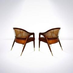 Edward Wormley A Frame Armchairs by Edward Wormley for Dunbar - 97072