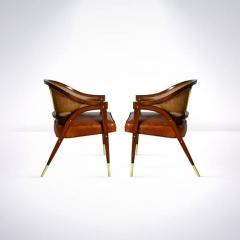 Edward Wormley A Frame Armchairs by Edward Wormley for Dunbar - 97073