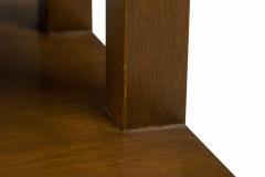 Edward Wormley American Medium Brown Wooden Three Tier End Side Table - 2790105