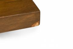 Edward Wormley American Medium Brown Wooden Three Tier End Side Table - 2790107