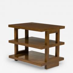 Edward Wormley American Medium Brown Wooden Three Tier End Side Table - 2795118
