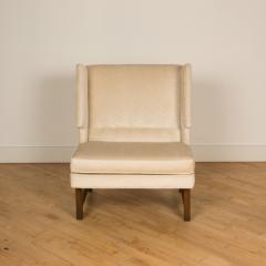 Edward Wormley An E Wormley Dunbar high back wing chair circa 1960 - 1790214