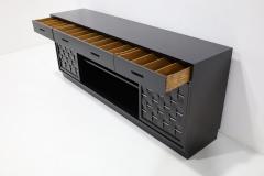 Edward Wormley Basket Weave Sideboard by Edward Wormley for Dunbar in Mahogany C 1960s - 4725055