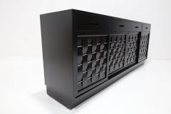 Edward Wormley Basket Weave Sideboard by Edward Wormley for Dunbar in Mahogany C 1960s - 4725060