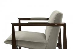 Edward Wormley Brass Accented Edward Wormley for Dunbar Lounge Chairs - 831858