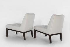 Edward Wormley Classic Slipper Chairs by Edward Wormley for Dunbar 1950s - 2044827