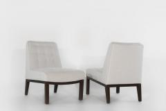 Edward Wormley Classic Slipper Chairs by Edward Wormley for Dunbar 1950s - 2044828