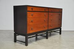 Edward Wormley Dunbar Dresser by Edward Wormley with Brass and Rosewood Pulls - 447631