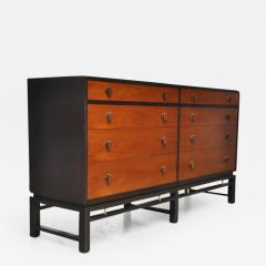 Edward Wormley Dunbar Dresser by Edward Wormley with Brass and Rosewood Pulls - 448616
