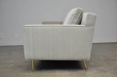 Edward Wormley Dunbar Sofa by Edward Wormley on Brass Legs - 521012