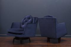 Edward Wormley Dunbar Swivel Lounge Chairs - 294662