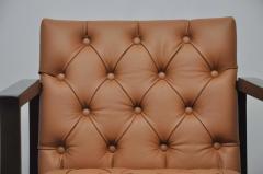 Edward Wormley Dunbar Tufted Leather Lounge Chairs by Edward Wormley - 453598