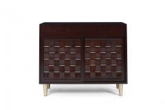 Edward Wormley Dunbar Woven Front Credenza Chest by Edward Wormley - 1041671