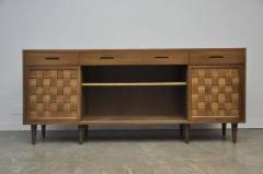 Edward Wormley Dunbar Woven Front Credenza by Edward Wormley - 440349