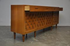 Edward Wormley Dunbar Woven Front Credenza by Edward Wormley - 453265