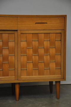 Edward Wormley Dunbar Woven Front Credenza by Edward Wormley - 453270