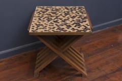 Edward Wormley Dunbar X Base Murano Tile Top Table - 351887