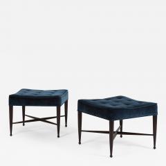 Edward Wormley Dunbar X Base Stools by Edward Wormley - 1576871