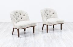 Edward Wormley Edward J Wormley Janus Boucle Slipper Chairs for Dunbar - 3379820