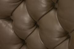Edward Wormley Edward J Wormley for Dunbar AmericanIn Clover Tufted Leather Office Chair - 2792405