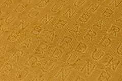 Edward Wormley Edward J Wormley for Dunbar Crushed Gold Velour and Walnut Lounge Armchair - 2791977