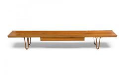 Edward Wormley Edward J Wormley for Dunbar Furniture Co Longjohn Wood Coffee Table - 4273040