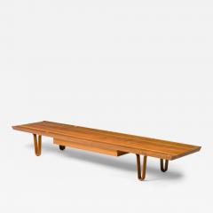Edward Wormley Edward J Wormley for Dunbar Furniture Co Longjohn Wood Coffee Table - 4279176