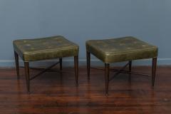 Edward Wormley Edward Wormley Design X Base Ottoman Stools for Dunbar - 2371634