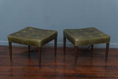 Edward Wormley Edward Wormley Design X Base Ottoman Stools for Dunbar - 2371638