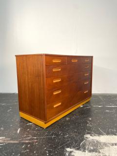 Edward Wormley Edward Wormley Dresser in Mahogany and Leather for Dunbar - 3887200