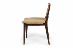 Edward Wormley Edward Wormley For Dunbar Wooden Caned Back And Upholstered Seat Side Chair - 3170533