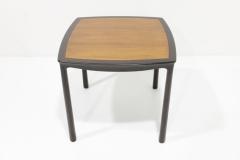 Edward Wormley Edward Wormley Game Table in Mahogany with Rosewood Top 1960s Signed - 3259180