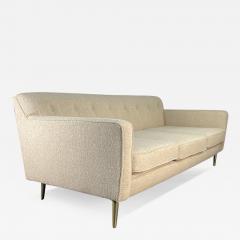 Edward Wormley Edward Wormley Sofa with Brass legs for Dunbar - 3993509