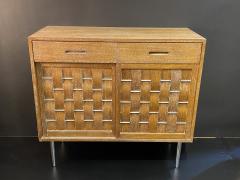 Edward Wormley Edward Wormley Woven Front Commode Credenza - 2418010