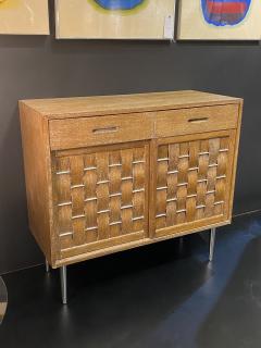 Edward Wormley Edward Wormley Woven Front Commode Credenza - 2418012