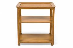 Edward Wormley Edward Wormley for Drexel American Precedent Wood and Cork End Side Table - 2789947