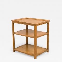 Edward Wormley Edward Wormley for Drexel American Precedent Wood and Cork End Side Table - 2795104