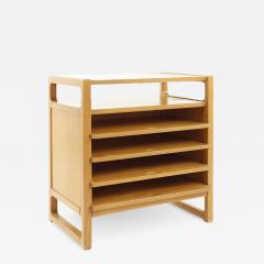 Edward Wormley Edward Wormley for Drexel Precedent Mid Century Elm Magazine Library Table - 2374704