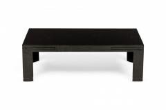 Edward Wormley Edward Wormley for Dunbar Black Painted Refectory Coffee Cocktail Table - 2793255