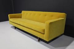 Edward Wormley Edward Wormley for Dunbar Bracket Back Sofa in Dijon Colored Mohair - 2513108