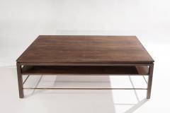 Edward Wormley Edward Wormley for Dunbar Brass Stretcher Coffee Table 1950s - 2220419